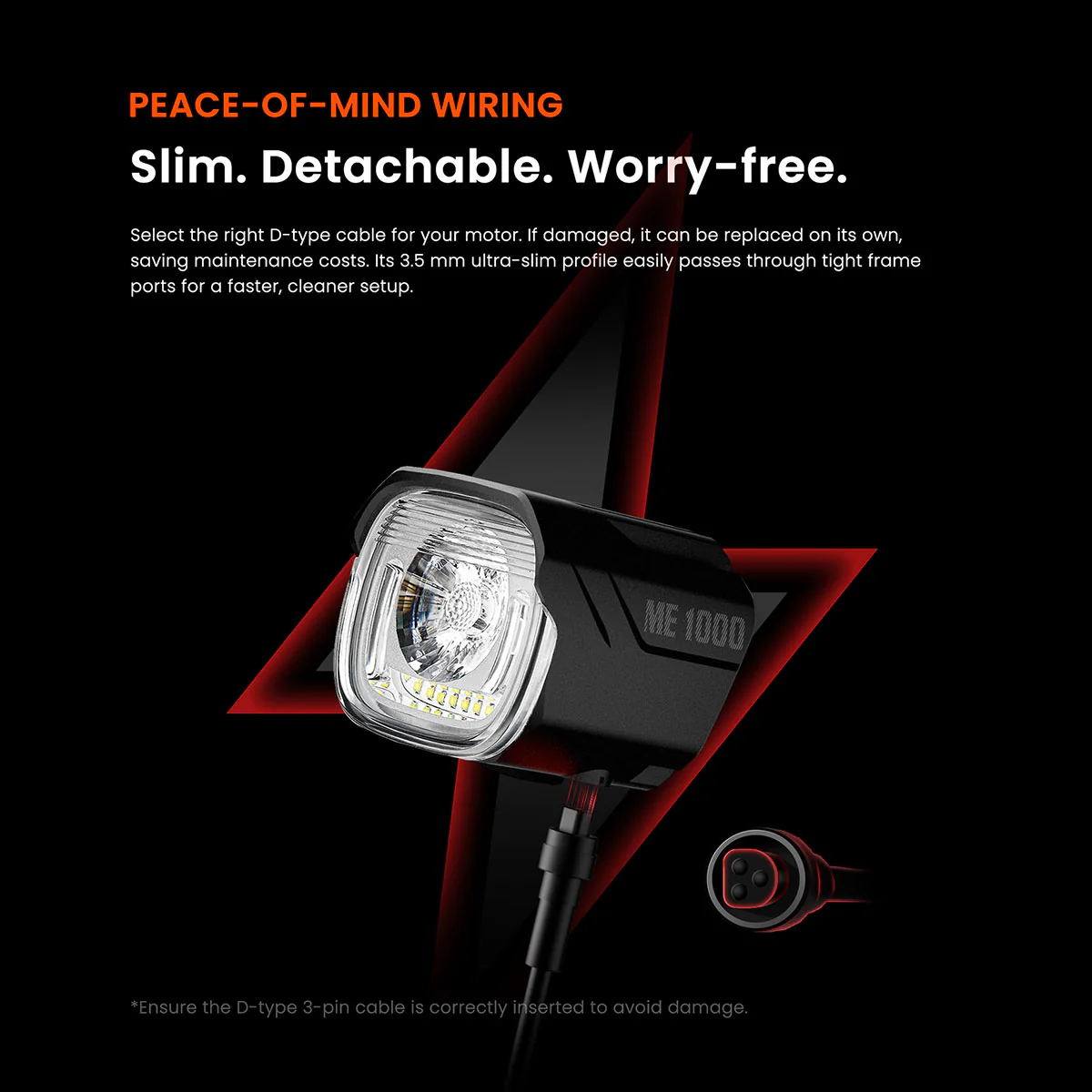 ME 1000 V2.0 Smart E-Bike Light - Image 10