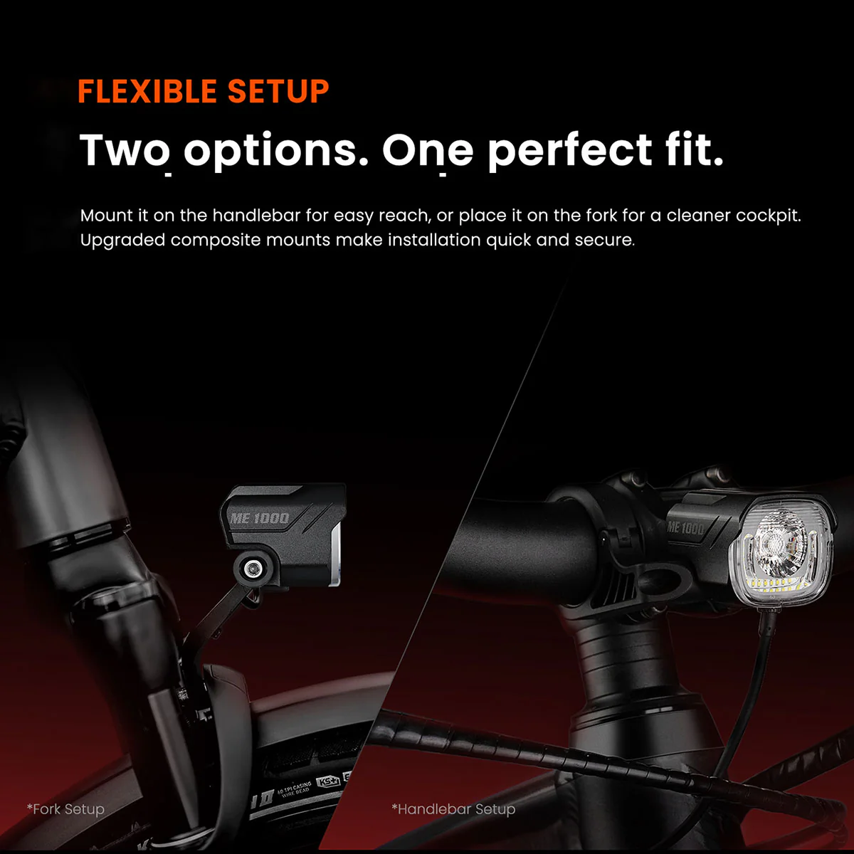 ME 1000 V2.0 Smart E-Bike Light - Image 11