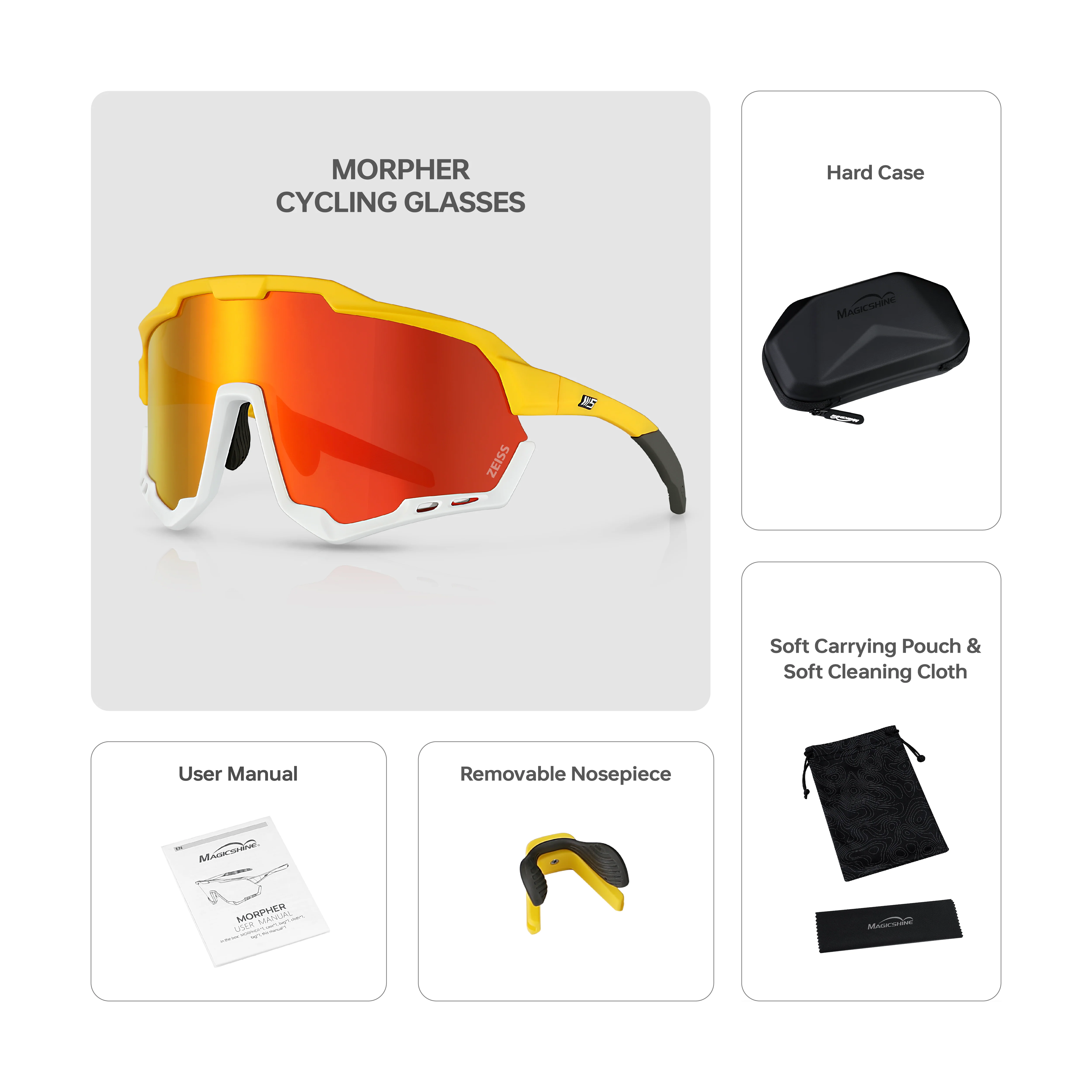 MORPHER CONVERTIBLE CYCLING GLASSES - Image 13