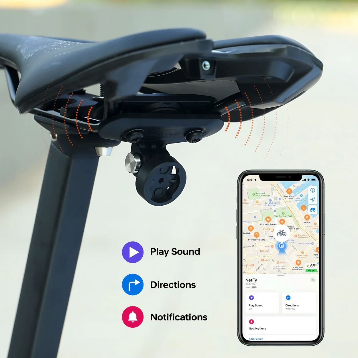 NETFY Saddle Mount Bike Tracker - Image 4