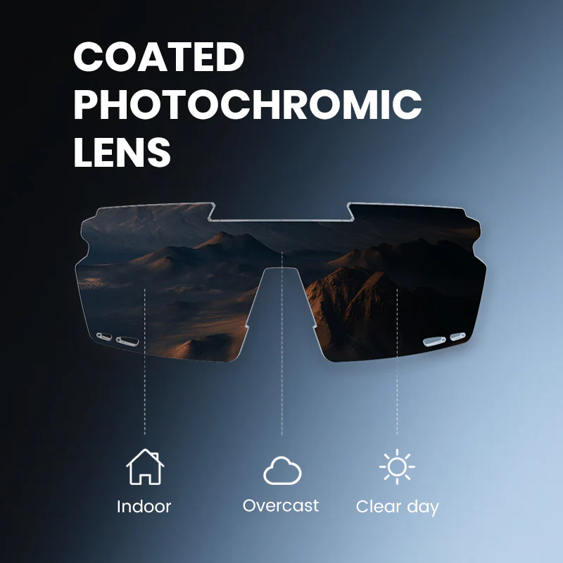 ROULEUR Coated Photochromic Sports Sunglasses - Image 5